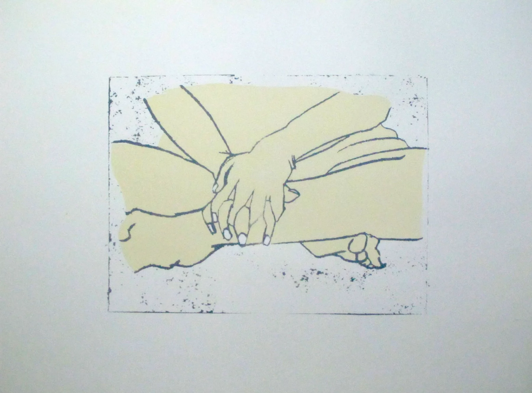 Assise I à IV, Sérigraphie, 2017 — Julie Humbert