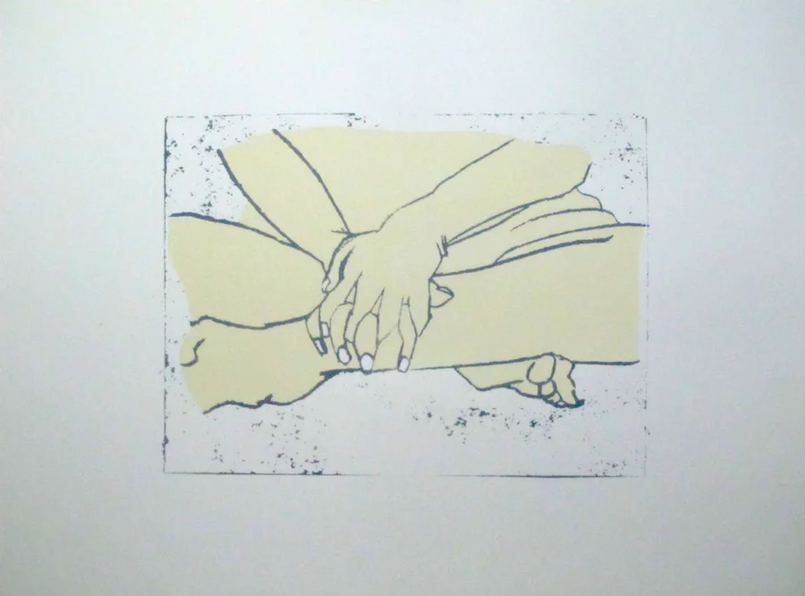 Assise I à IV, Sérigraphie, 2017 — Julie Humbert