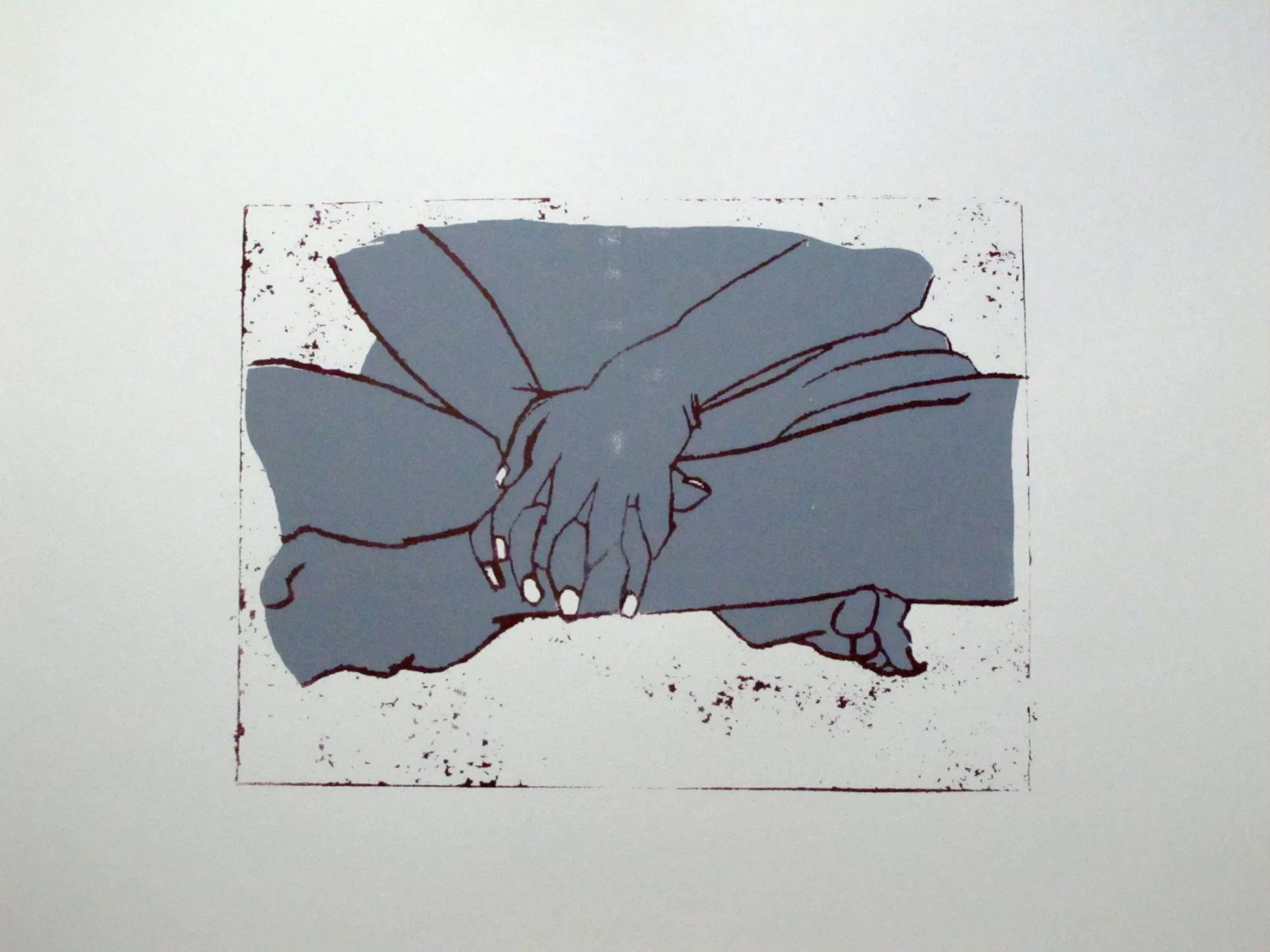 Assise I à IV, Sérigraphie, 2017 — Julie Humbert