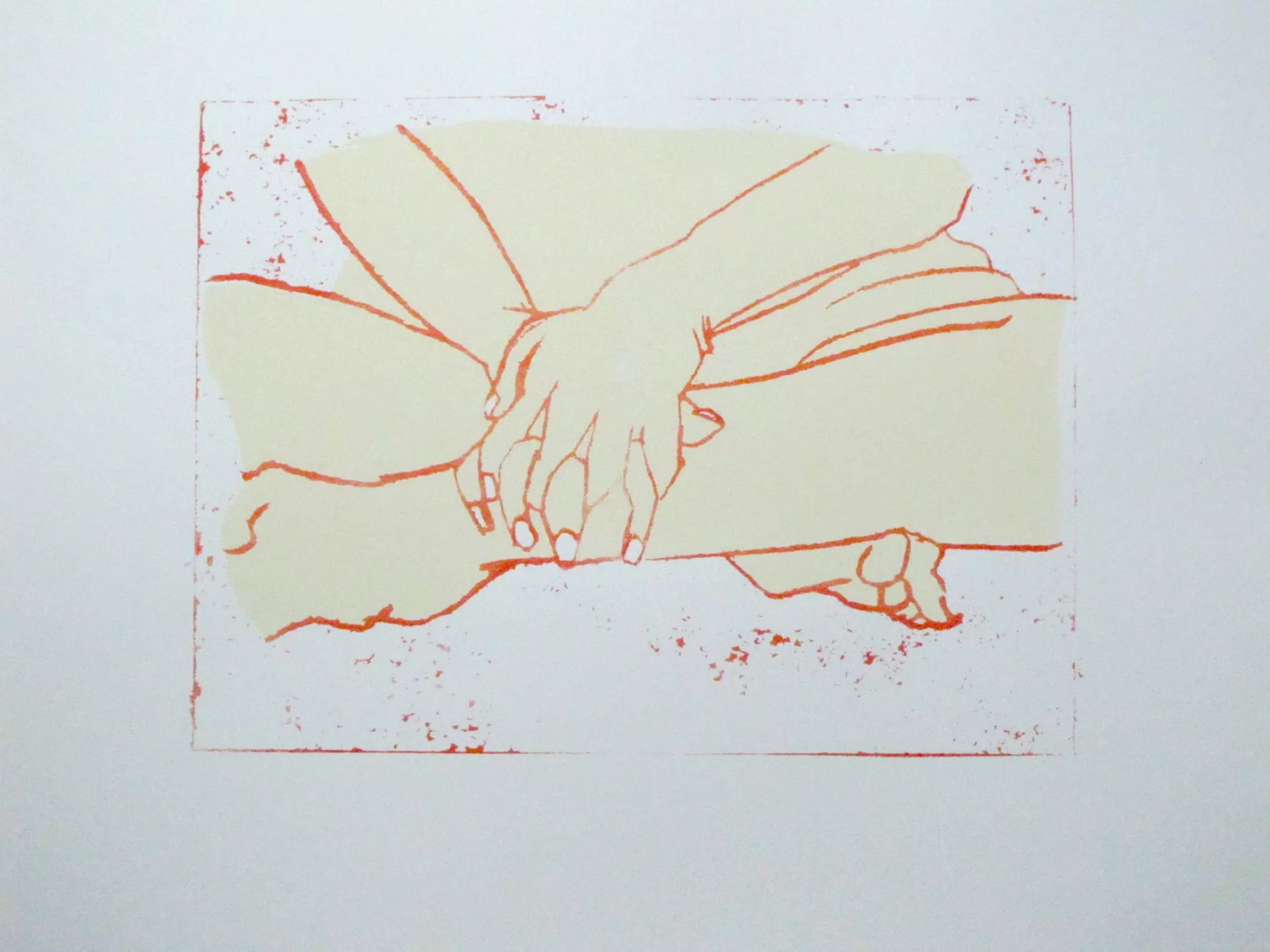 Assise I à IV, Sérigraphie, 2017 — Julie Humbert